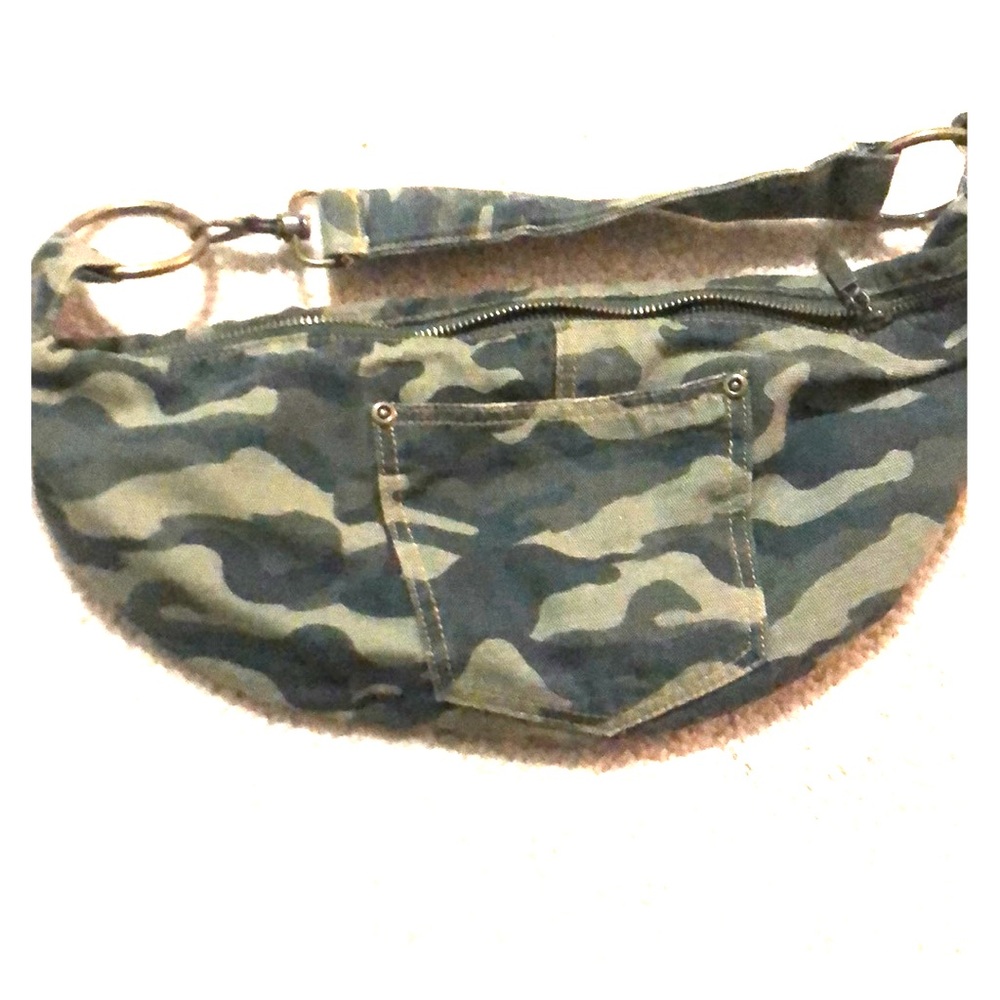 Army Fatigue Print Fanny Pack